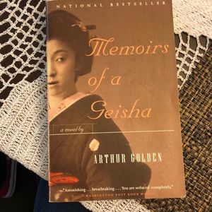 Memoirs of a Geisha Paperback Novel Arthur Golden